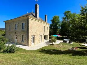 Le Havre des Perrières - Gîte avec spa, 15 personnes, 5 chambres - Brossay