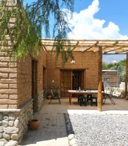 Casa rural, vista al cerro