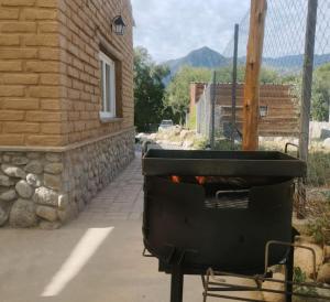 Casa rural, vista al cerro