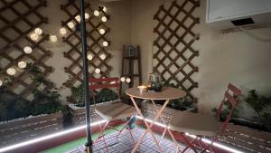 La terrazza segreta di Pupi nel centro storico