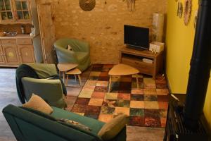 Maisons de vacances Les Girouteaux Le Fenil : photos des chambres