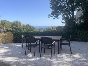 Maisons de vacances Haut de villa, vue mer panoramique : Maison 2 Chambres