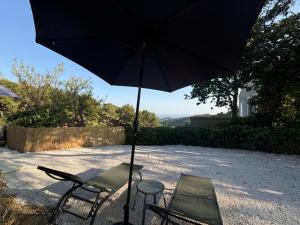 Maisons de vacances Haut de villa, vue mer panoramique : photos des chambres