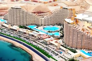 بورتو السخنة- الحدائق المعلقة- Porto Elsokna -Hanging Gardens