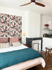 Appartements Les Loges des Coteaux - Loge 2 - Luxury lodges with jacuzzi : photos des chambres