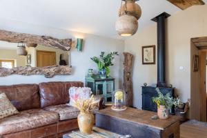 Maisons de vacances Magnifique Bergerie AMORE vue panoramique mer et montagne : photos des chambres