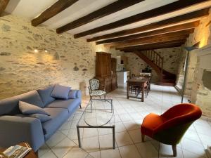 Maisons de vacances Le Prieure Saint Pierre, gites et chambres d-hotes dans un parc classe : photos des chambres