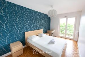 Appartements La Chic Retraite Parisienne - Parking, 81m2, Paris : photos des chambres