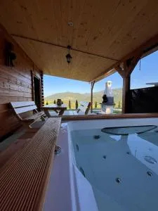 Domki- Limanowa domek 3 domek z jacuzzi i sauną - Pasierbiec