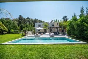 Renaissance Modern Stone House at Vryses - Private pool - Kariá
