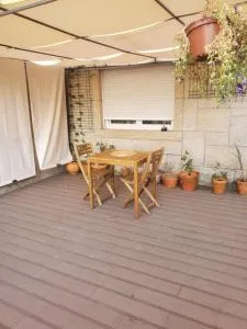 O terraço florido - Esculca