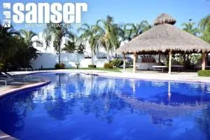 CASA con ALBERCA 8min A LA PLAYA AC y Pet friendly - Palmar
