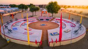 Royal pavilion camps