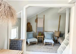 Miniluksus loma-asunto & parveke puuvillassa HUVILAPUISTOSSA