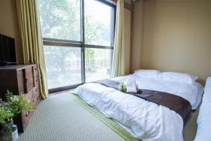 Toko inn courtyard - Kitakata