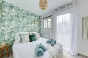 Appartement - 4 personnes - Parking Privé - Métro 7 - Rer B - 勒布尔热