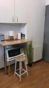 Studio de 12m² agréable calme proche CHU