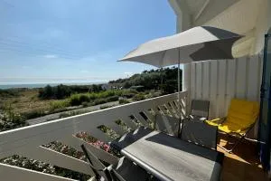 Location de vacances avec mezzanine Les Terrasses vue sublime sur l'océan, la plage à pied, classé 3 étoiles, pour 2 à 5 personnes La Cotinière, St Pierre d'Oléron, Ile d'Oléron Charente maritime - 奥雷龙圣皮耶尔