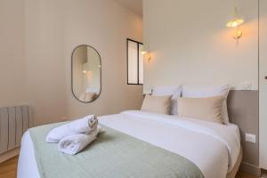 Appartement une chambre avec jardin, proche tram