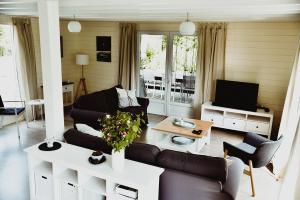 Maisons de vacances Wooden house Maison Les Terrasses, a blend of authenticity and refinement : photos des chambres