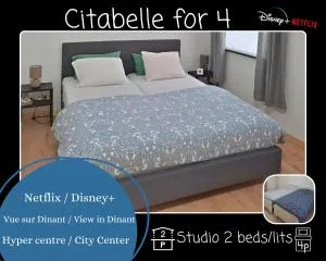 Ô Reflets - Citabelle for 4 - Studio 2 rooms view "Citadelle" - Dinant