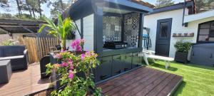 Maisons de vacances Le resinier : photos des chambres