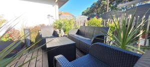 Maisons de vacances Le resinier : photos des chambres