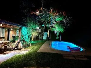 CasaMata - piscina, sauna, área gourmet, cachoeira - Inglesa