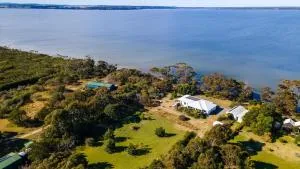 Blue Doors on the Lakes - Nicholson