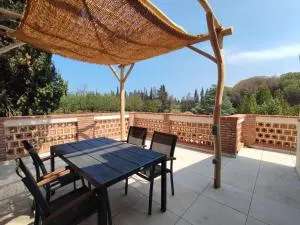 Appartement rénové avec clim, piscine, WiFi et parking à Palau-del-Vidre - FR-1-776-108 - 奥尔塔法