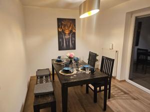 EcoCube Apartment in Rheine, 5pers, Küche, Wohnzim, Badezim