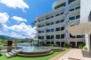 Spacious Pool View 1BR Apartment in Utopia Naiharn Residence near Beach, UTN D604