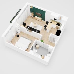 Appartements Elegant Appartement Minimaliste entre Paris et Disney : photos des chambres