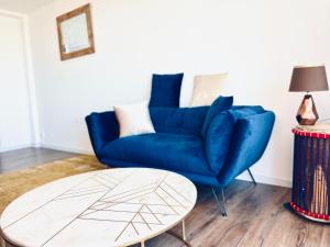 Appartements Grand Bleu, Vue sur Lac, Cosy et Chic WIFI Centre ville, Plage : photos des chambres