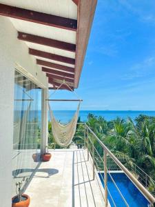 Casa pé na areia praia de Guaecá