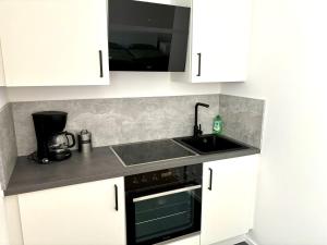 Wohnung Donau - im Zentrum, Küche, Parkplatz, ruhig gelegen