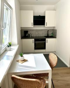 Wohnung Donau - im Zentrum, Küche, Parkplatz, ruhig gelegen