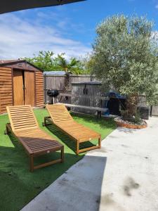 Maisons de vacances maison independante avec piscine : photos des chambres