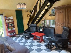 Maisons de vacances La Maison Rose - avec grand jardin clos a 300m de la mer : photos des chambres