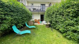 2 pièces avec jardin Fleur Marine bord de mer Cabourg