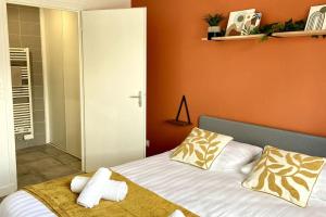 Le TerraBreizh, T2 cosy et confort avec parking privé, balcon et fibre