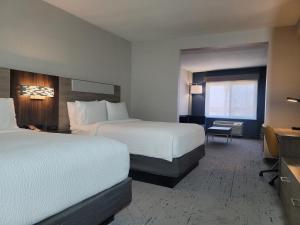 Queen Suite with Two Queen Beds and Sofa Bed room in Holiday Inn Express San Diego South - Chula Vista an IHG Hotel