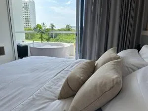 Suite Top Frente al Mar en el Hotel Portohorizonte - Minca