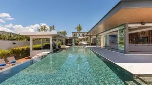 Exclusive Sea Renity A Beachfront Villa Retreat Sleeps 12 Adults and 6 Kids - Laem Sor