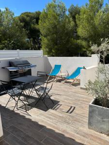 Appartement proche du port de carry le rouet