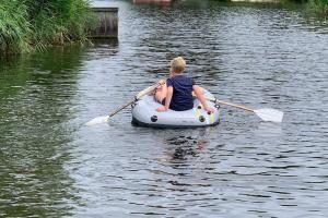Beachvilla it Langezand - Villa aan het vaarwater en vlakbij strand