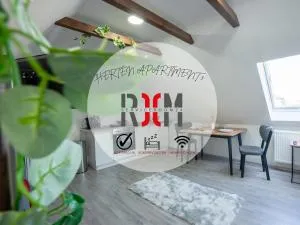 Serviceroom24 - Attic Apartment in Herten mit WLAN - Küche - Badezimmer - Herten