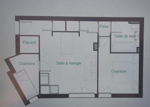 Appartements Spacieux appartement T2 & cabine : photos des chambres