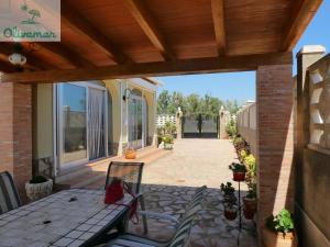 Chalet en primera línea de mar playa Rabdells