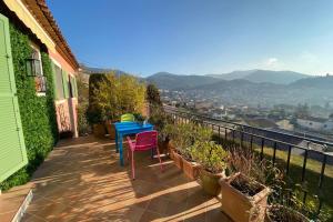 Villas 06C-Villa for 8 persons with pool near Nice : photos des chambres